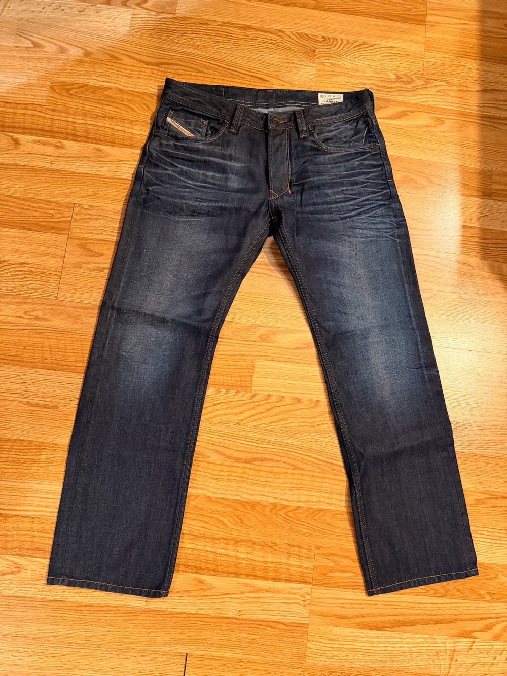 Diesel Larkee Regular Straight Jeans 100% Cotton 33/32